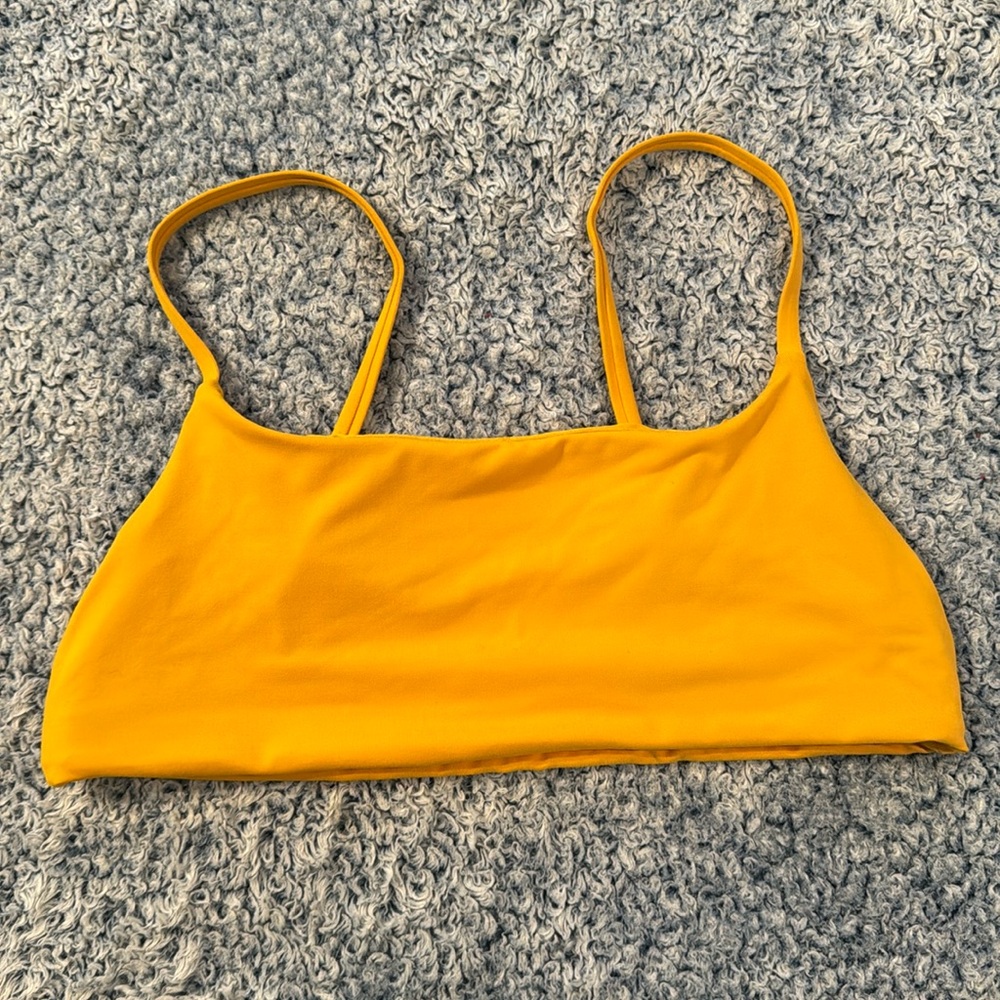 Like new ✨ Yellow Athleta Bralette - size XS